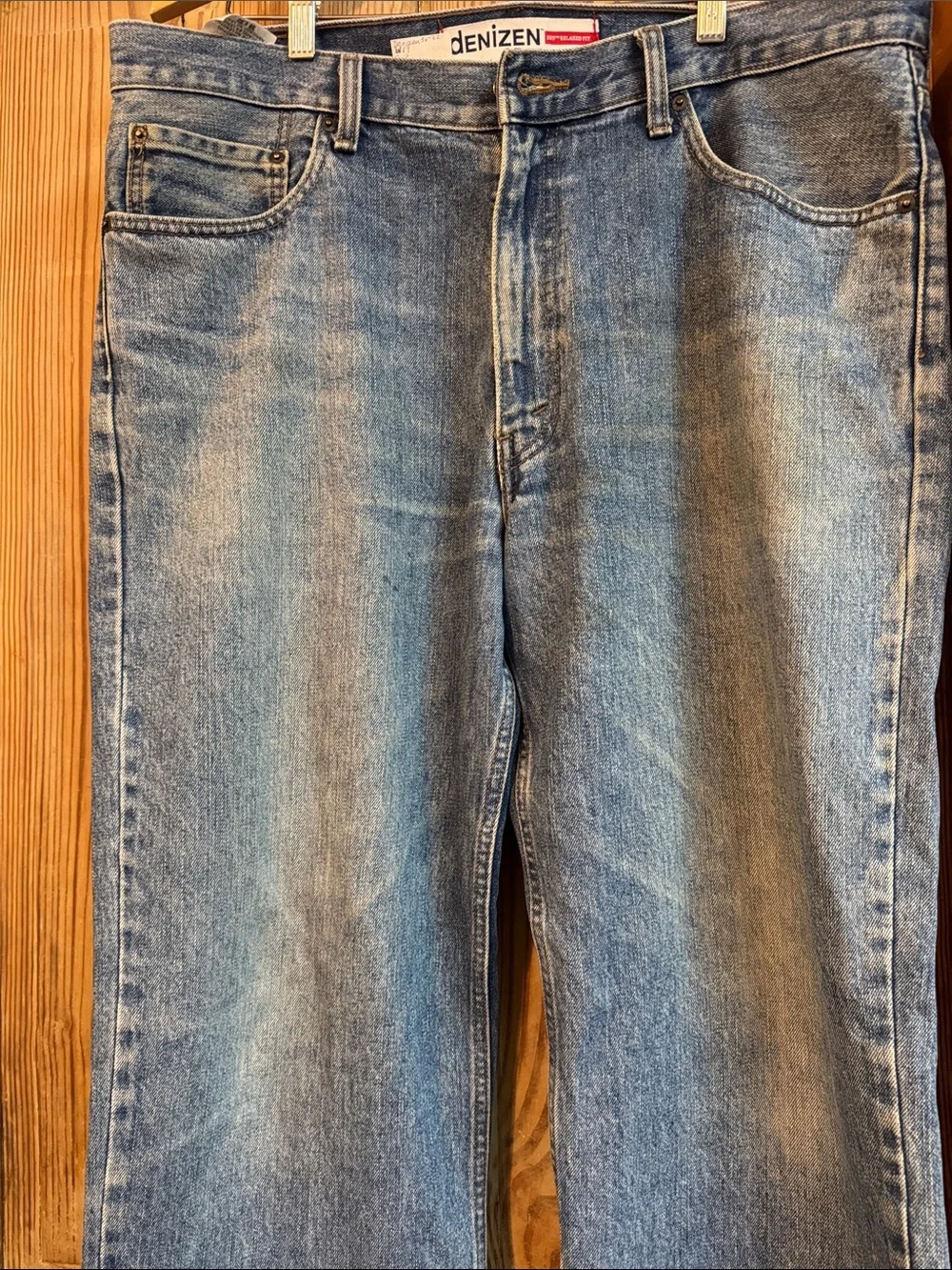 Denizen from Levi's Light Blue Straight Men's Jeans relaxed fit